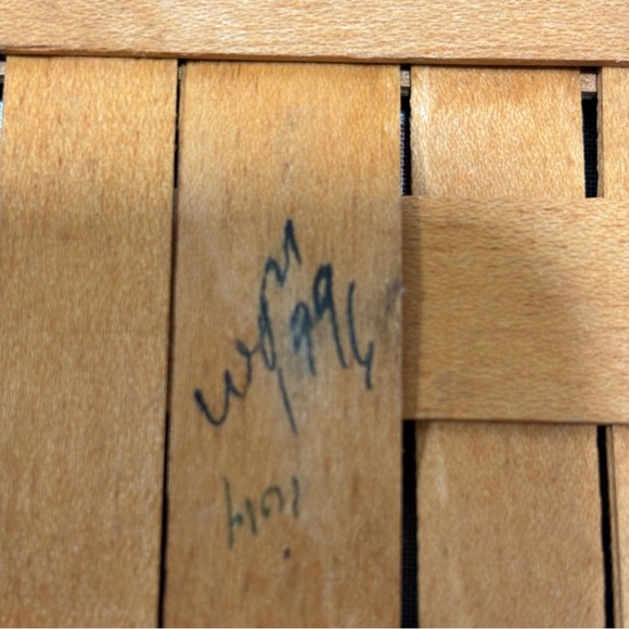 Vintage Longaberger 1996 Holiday Cheer Basket - Picture 13 of 16